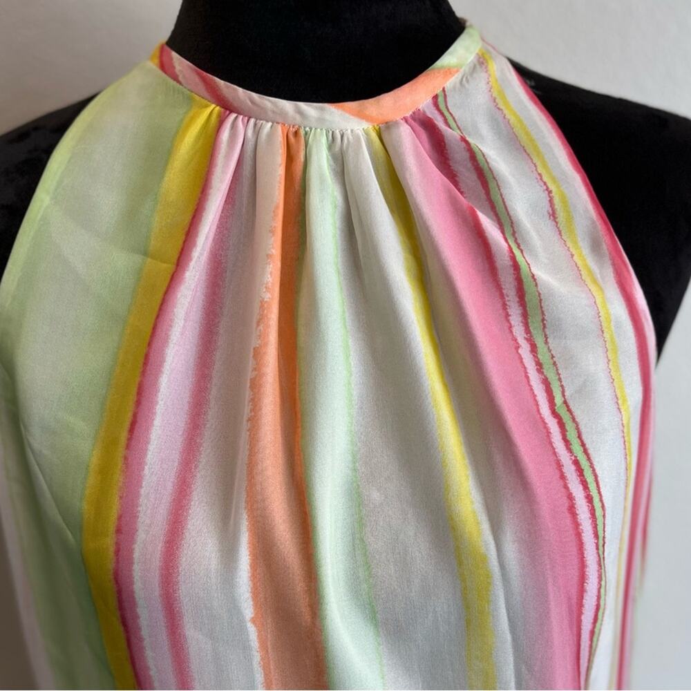 NWT Ramy Brook Paris Multicolor Halter Dress Size XS Retail $425 - Picture 6 of 12